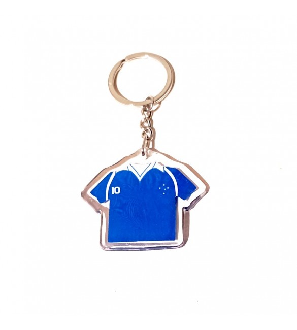 Chaveiro Em Forma De Camisa De Time - Cruzeiro - Produto Oficial 
